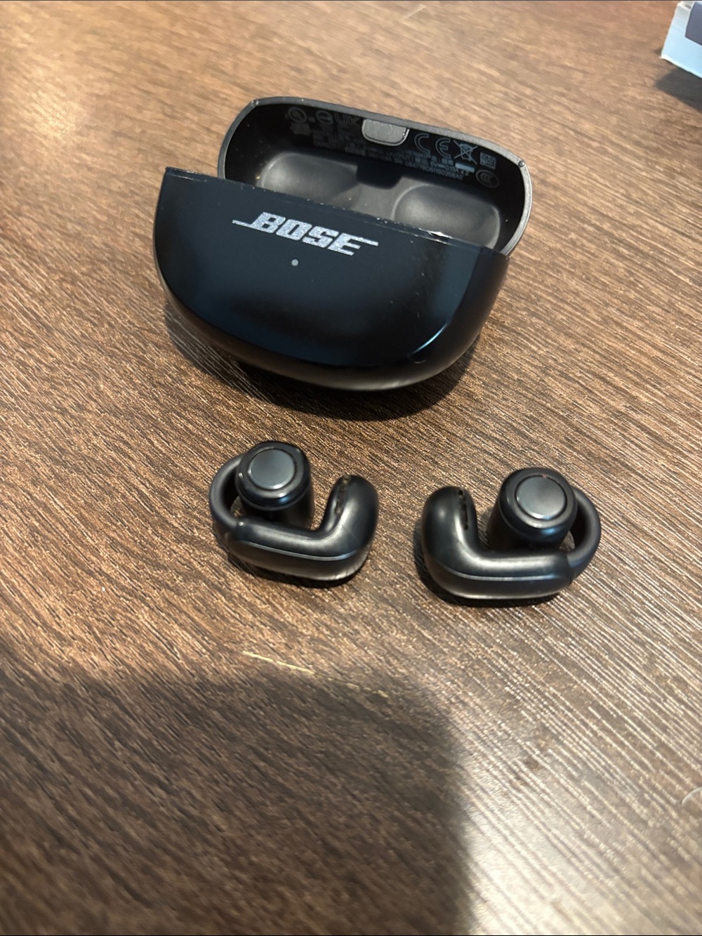 Bose Black True Wireless Earbuds with Charging Case